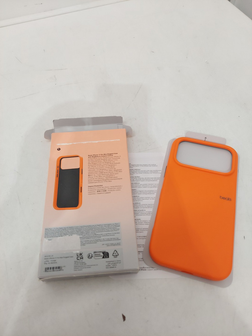 Beats iPhone 17 Pro Max Rugged Case with MagSafe & Camera Control - Sierra Orange (MODEL: A3515) image 3