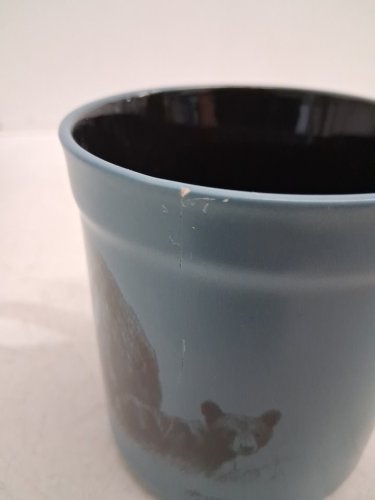 bps Trigger Bear Mug - 16oz - blue image 3