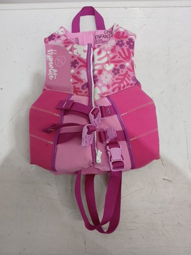 KIDS HYPERLITE INFANT CHILD PFD LIFE VEST - 33 LBS-55 LBS - PINK (STYLE: 1819491) image 4