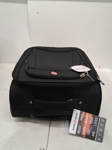 SWISS GEAR MARUMO SERIES SOFTSIDE EXPANDABLE CARRY-ON LUGGAGE - 21.5" - BLACK (MODEL: SW12769009) image 4