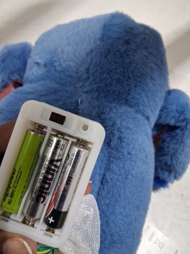 kid's Soothing Stitch plush toy - 9" - blue /black (model: 1SZMXHEY7L1G) image 4