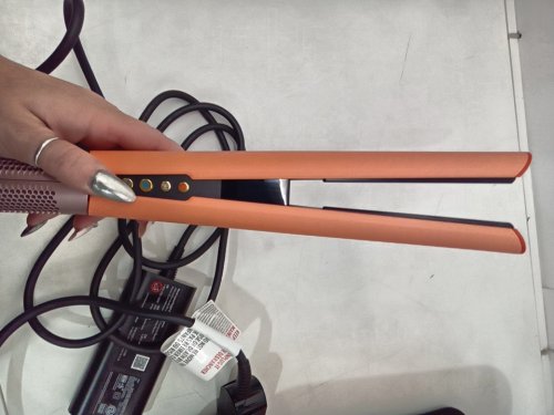 dyson airstrait wet to dry hair straightener - LIMITED EDITION APRICOT/ TOPAZ  (model: ht01) image 6