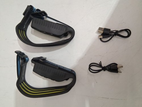 SMILING SHARK MOTION SENSORED WATERPROOF RECHARGEABLE HEADLAMP - OSFM - BLACK image 3