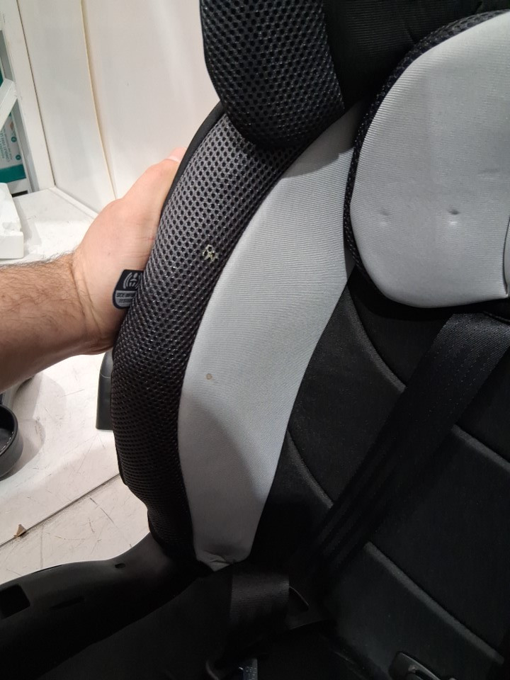 EVENFLO CHASE PLUS 2-IN-1 BOOSTER CAR SEAT FOR KIDS, 5-POINT HARNESS CONVERTS TO HIGH BACK BOOSTER - HURON/BLACK/GREY (MODEL: 30712344C) image 10