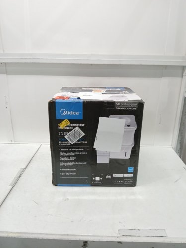 Midea cube smart wifi dehumidifier, compatible with alexa - 50 pint - 4,500 sq. ft - white (model: mad50s1qwt-A) image 4