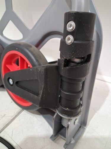 FOLDING HAND TRUCK DOLLY - 176LB CAP - SILVER/BLACK/RED (MODEL:2123A) image 5
