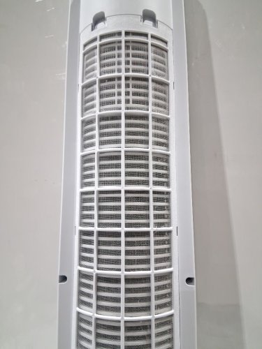 omnibreeze premium 38" Rotating tower fan with wifi CONTROL, 5-SPEEDS & REMOTE - white/BLACK (model: 5333021/dc2313r-g) image 5