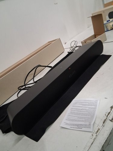 SONOS RAY COMPACT wireless SOUNDBAR WITH WIFI APP CONNECTION - BLACK (MODEL: S36) image 4