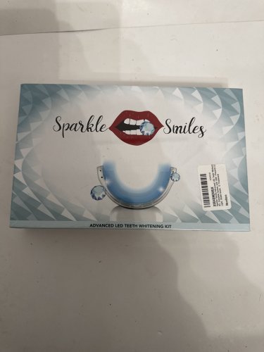 SPARKLE SMILES ADVANCED LED TEETH WHITENING KIT - 12 TREATMENTS image 2