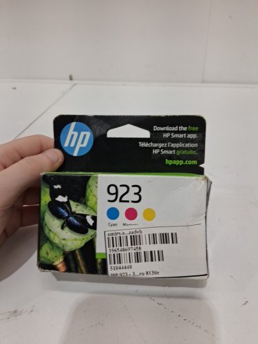 3pc hp 923 ink cartridges for officejet 8120 series and officejetpro 8120/8130 series - cyan magenta and yellow image 4