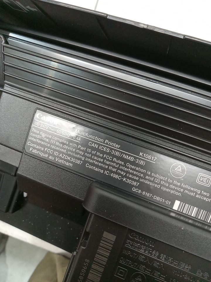 CANON PIXMA WIRELESS ALL-IN-ONE COLOUR PRINTER - BLACK (MODEL: TS3720) image 6