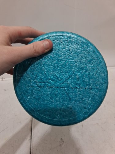Yes4All Medium Firm Round PE Foam Roller - 24" - Blue - (Model: zvjt/blue) image 5