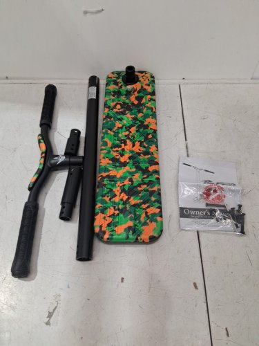 envy TS pro training/trampoline scooter- orange camo pattern image 2