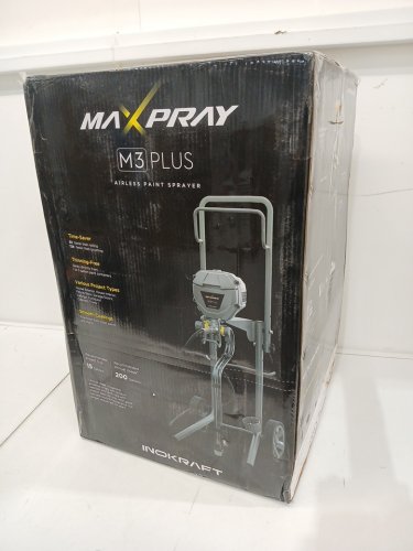 ELECTRIC HIGH PRESSURE AIRLESS PAINT SPRAYER WITH EXTENSION ROD AND STAND - 750W - 3000PSI - Grey (MODEL: RP8626) image 4