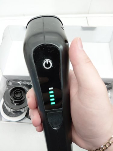 Leebein 8-IN-1 Electric Spin Scrubber - BLACK image 3