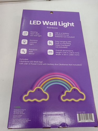 Gems LED Wall Hanging Light - Rainbow (Model: 080-17-3846) image 3