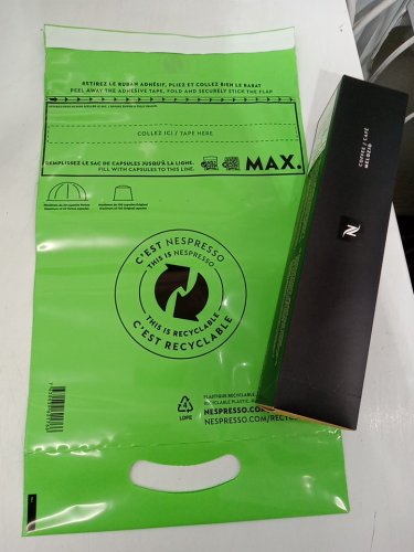 10pk Nespresso Vertuo Coffee Pods with pod recycling bag - Melozio - Toasted Cereal image 3