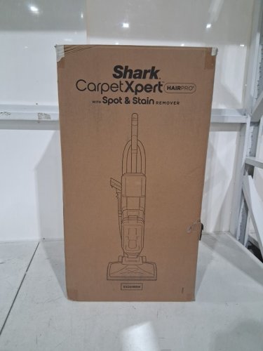 SHARK CARPETXPERT HAIRPRO UPRIGHT CARPET, AREA RUG & UPHOLSTERY CLEANER WITH SPOT & STAIN REMOVER, PERFECT FOR PETS - GREY / BLACK / BLUE - (MODEL: EX251BRN ) image 9
