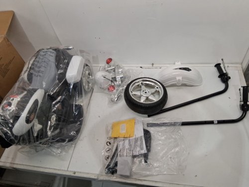 COST WAY Kids 3-Wheel Mini Electric Motorcycle Foot Pedal-6V-WHITE- (MODEL-TY327686WH0 image 3