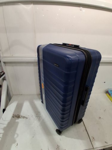 AMAZONBASICS HARDSIDE CARRY ON expandable SPINNER TRAVEL LUGGAGE SUITCASE - 30" - NAVY BLUE image 3