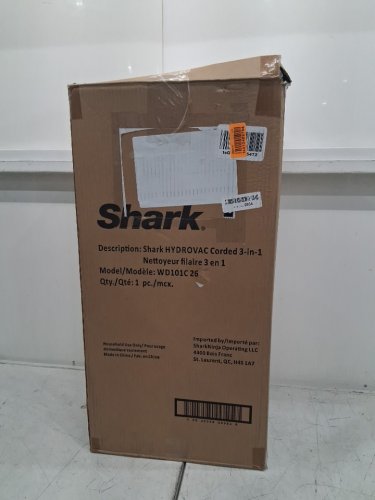 SHARK HYDROVAC XL 3-IN-1 CORDED SELF-CLEANING VACUUM & MOP SYSTEM - BLUE (MODEL: WD101C) image 2