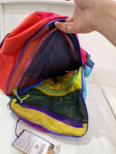adult's Cotopaxi Allpa Travel Pack with back support strap - 42L capacity - MULTICOLOURED image 5