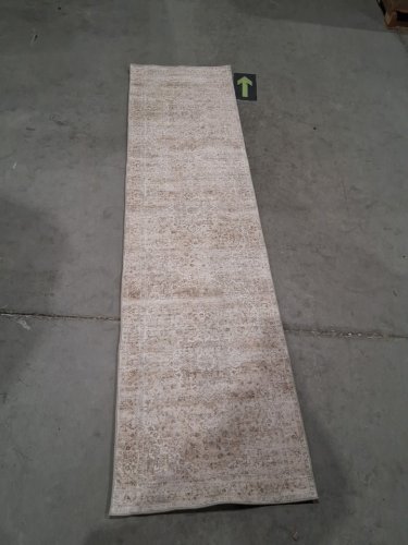 Runner Rug for Hallway and Entryway - 2FT x 8FT - beige image 2