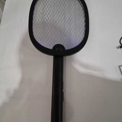 YISSVIC FOLDABLE ELECTRIC MOSQUITO SWATTER - 1800MAH - BLACK (MODEL: ＷD-9002) image 4