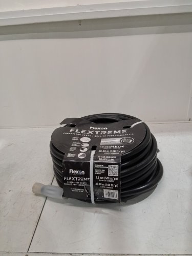 Flexon FLEXTREME Contractor Grade Hose with Guard & Grip - 5/8" x 100FT - BLACK (model: 1765024) image 2