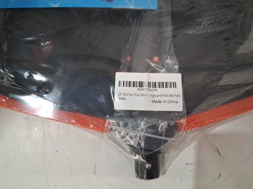 ULTRA FINE MESH POOL SKIMMER NET - 20" - orange image 3