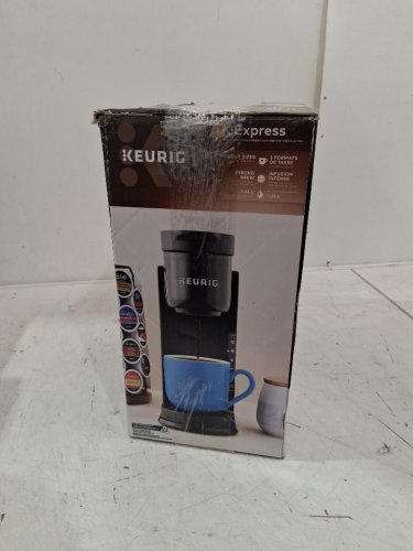 KEURIG K-EXPRESS SINGLE SERVE COFFEE MAKER - BLACK (MODEL: K-EXPRESS K26) image 2