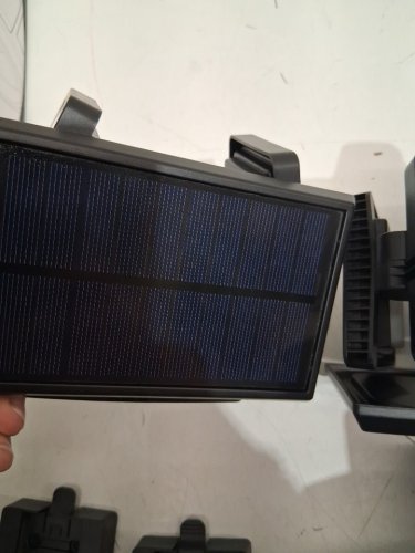 3PK OUTDOOR SOLAR MOTION SENSOR LIGHTS - 4000LM - BLACK (model: TY10805) image 4