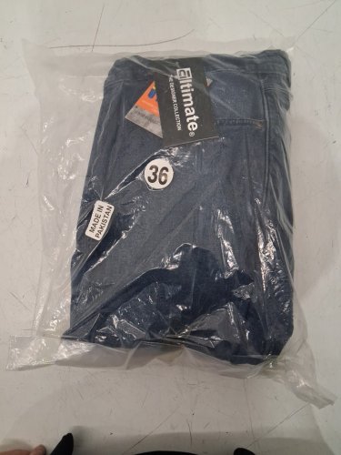 men's Altimate four pocket Straight Leg hip and knee aramid padded motocycle Jeans - 36 - darkwash image 2