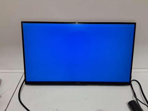 AOC  Full HD LED Monitor with Adaptive Sync VGA & HDMI - 22" - 120HZ - black (model: 22B35HM23) image 8