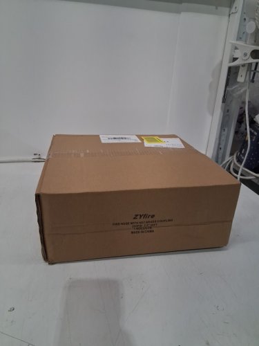 ZYfire Single Jacket TPU Lined Fire Hose with NST Brass Coupling - 2- 1/2" INNER DIAMITER - 50FT - WHITE (Model: CA-FH-SU-NST-1.7-2.5-50) image 2
