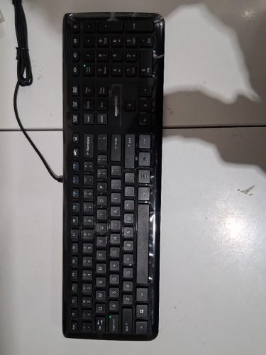 AMAZON BASICS MOUSE & KEYBOARD BUNDLE WIRED - BLACK (MODEL: B00B7GV802 image 4