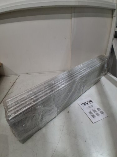 VEVOR Aluminum Door Threshold Ramp, for Home Steps for Wheelchair, Scooters, Power Chairs, Walkers, Bicycle, Tricycle - 6" Rise - 800lbs max - silver (MODEL: SNPTVO) image 4