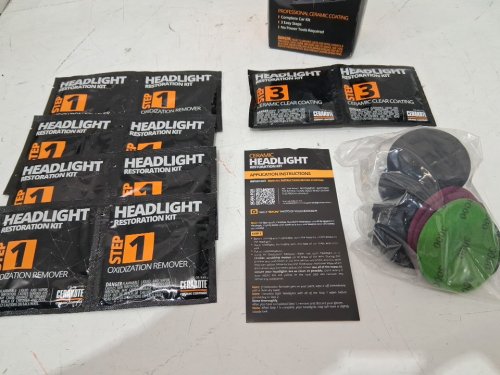cerakote ceramic headlight restoration kit, complete kit 3 easy steps image 3