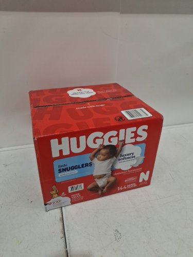 144PK HUGGIES LITTLE SNUGGLERS BABY DIAPERS - SIZE NEWBORN (UP TO 10 LBS) - WINNIE THE POOH image 2