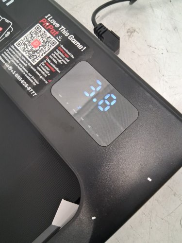 DEERRUN UNDER DESK TREADMILL REMOTE CONTROL WITH INCLINE FOR HOME OFFICE - 2.5HP - 300LBS CAP - BLACK (MODEL: BA09-B) image 5