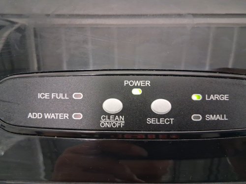 FRIGIDAIRE self-cleaning COUNTERTOP ELECTRIC ICE MAKER - MAKES 26LBS OF ICE/DAY - black (MODEL: efic120-blkss-sc-g2-e) image 6