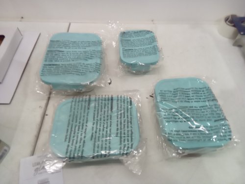 8pc Bentgo Glass Food Storage - clear/teal (model: 1896850) image 3