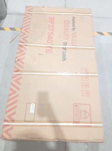 superfit folding under desk treadmill with remote -2.2HP - 7.5MPH - champagne/black (model: sp37540YE) image 2