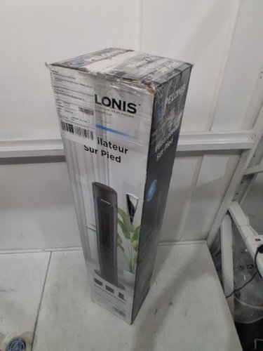 PELONIS 40" 3-SPEED OSCILLATING TOWER FAN WITH REMOTE CONTROL - BLACK (MODEL#: PFT40A4AGB) image 2