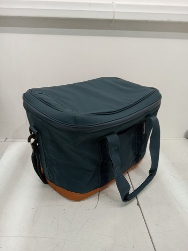 Clevermade Pacifica Collapsible Cooler Tote - 50 CAN - BLUE/BROWN image 2