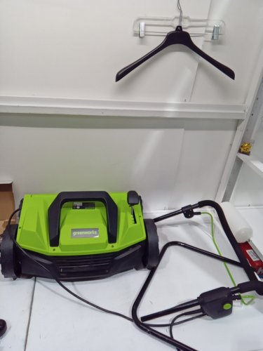 GREENWORKS CORDED Electric DETHATCHER - 14" - 120V - 13 AMP - Green/Black (MODEL: DHA103) image 8