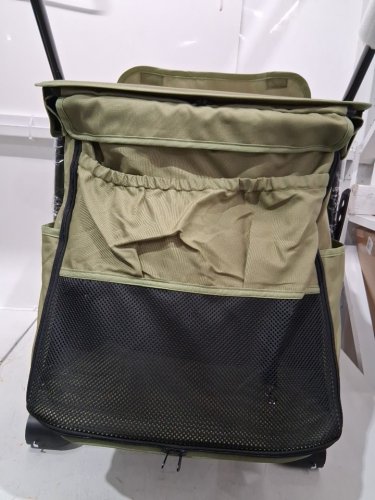 aopec   Folding Pet/dog Stroller with Dual Entry - 70LB max - green image 6