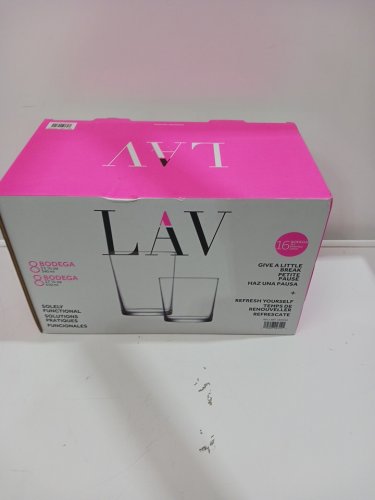 15PC LAV BODEGA GLASSWARE SET - 340 ML / 510 ML - CLEAR (MODEL:1933543) image 2