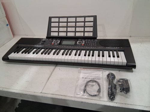 AKLOT Piano Keyboard - 61 Key Electronic Keyboard with Teach Indicator (MODEL: MI3529ca) image 3