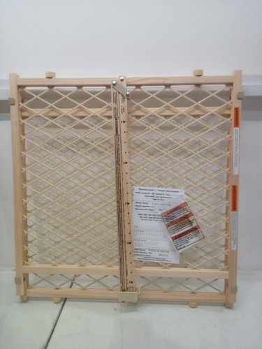 EVENFLO POSITION AND LOCK WIDE DOORWAY GATE - 23"H x 26-42"W - TAN (MODEL: 6622100) image 3